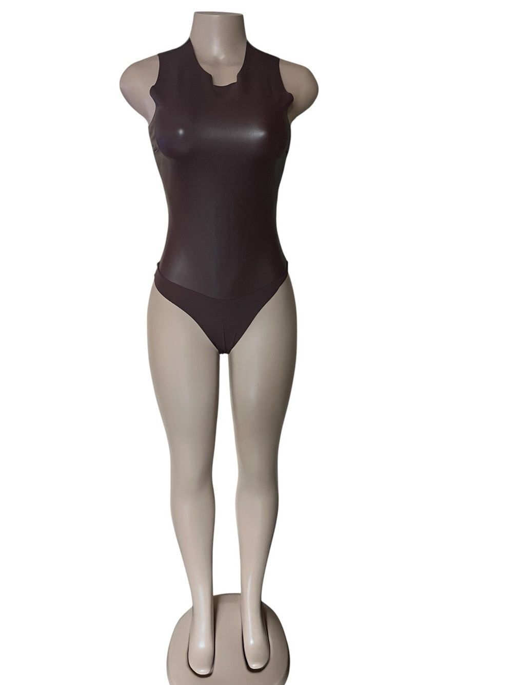 SKIMS Chocolate Brown Bodysuit